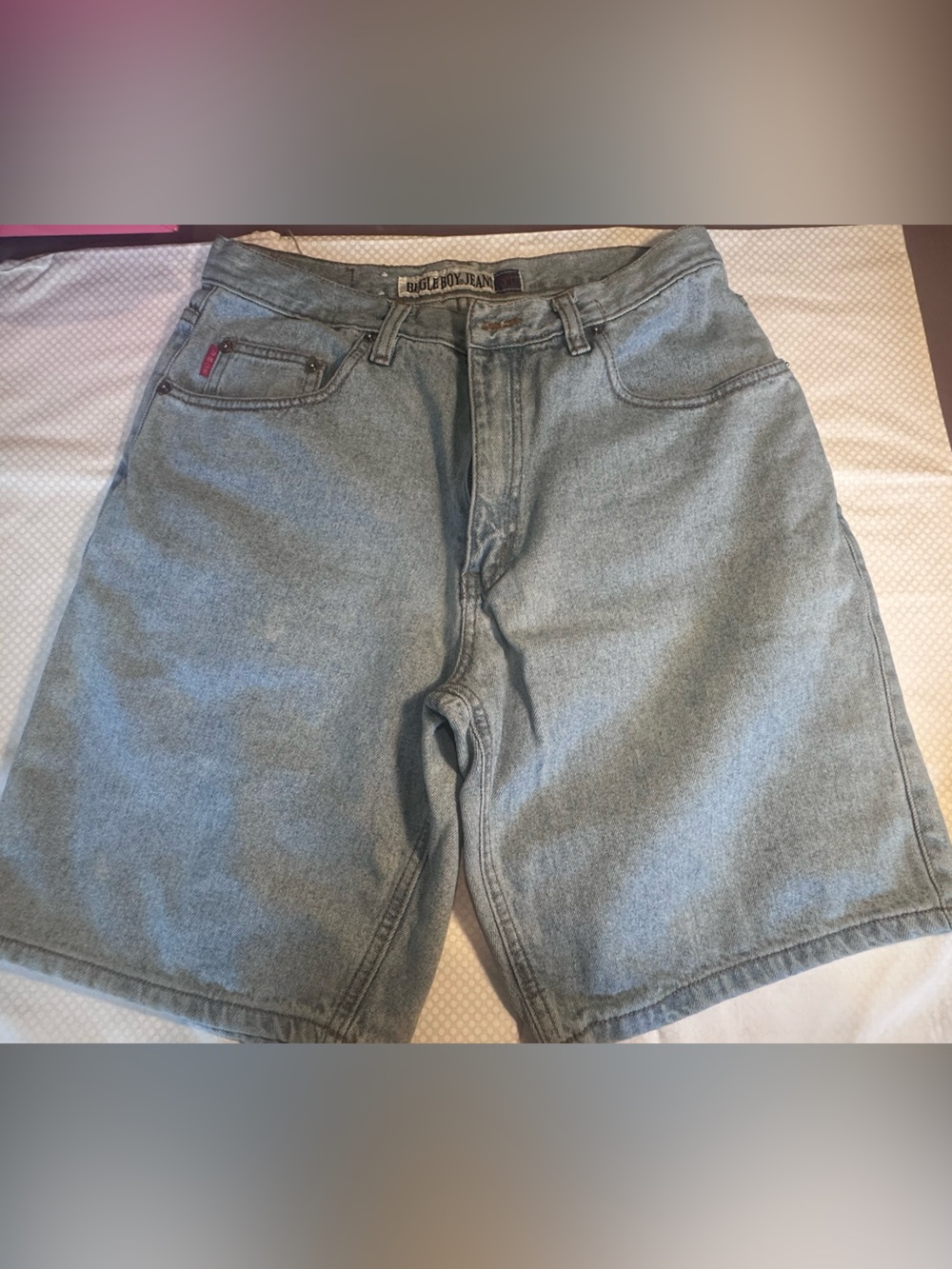 Vintage Bugle Boy 750 Denim Jorts Men’s 31 Baggy 90s Y2K Skater Shorts